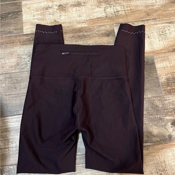 Lululemon Zoned In Tight 27” Leggings Maroon Size 8 New - Picture 4 of 4